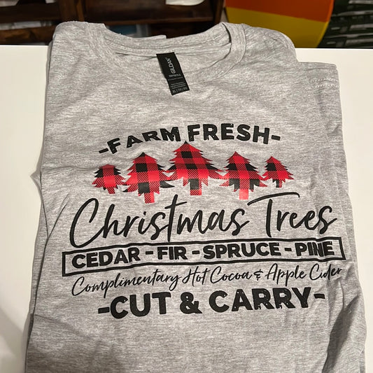 Farm Fresh Christmas T Shirt