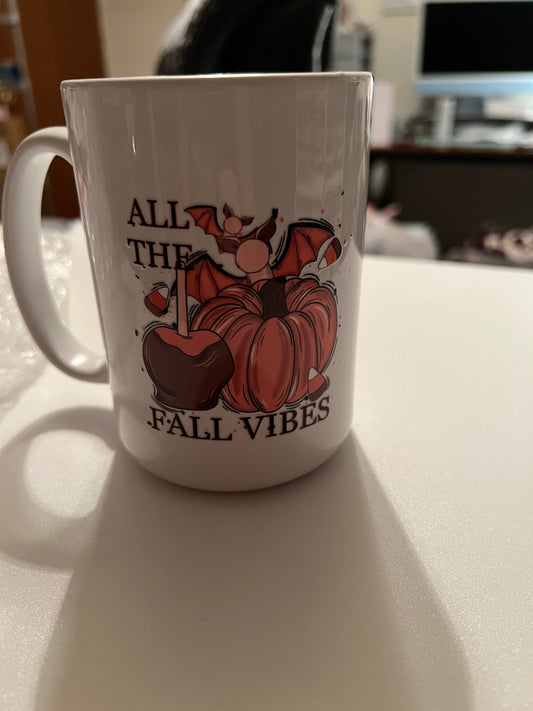 All The Fall Vibes Coffee Mug