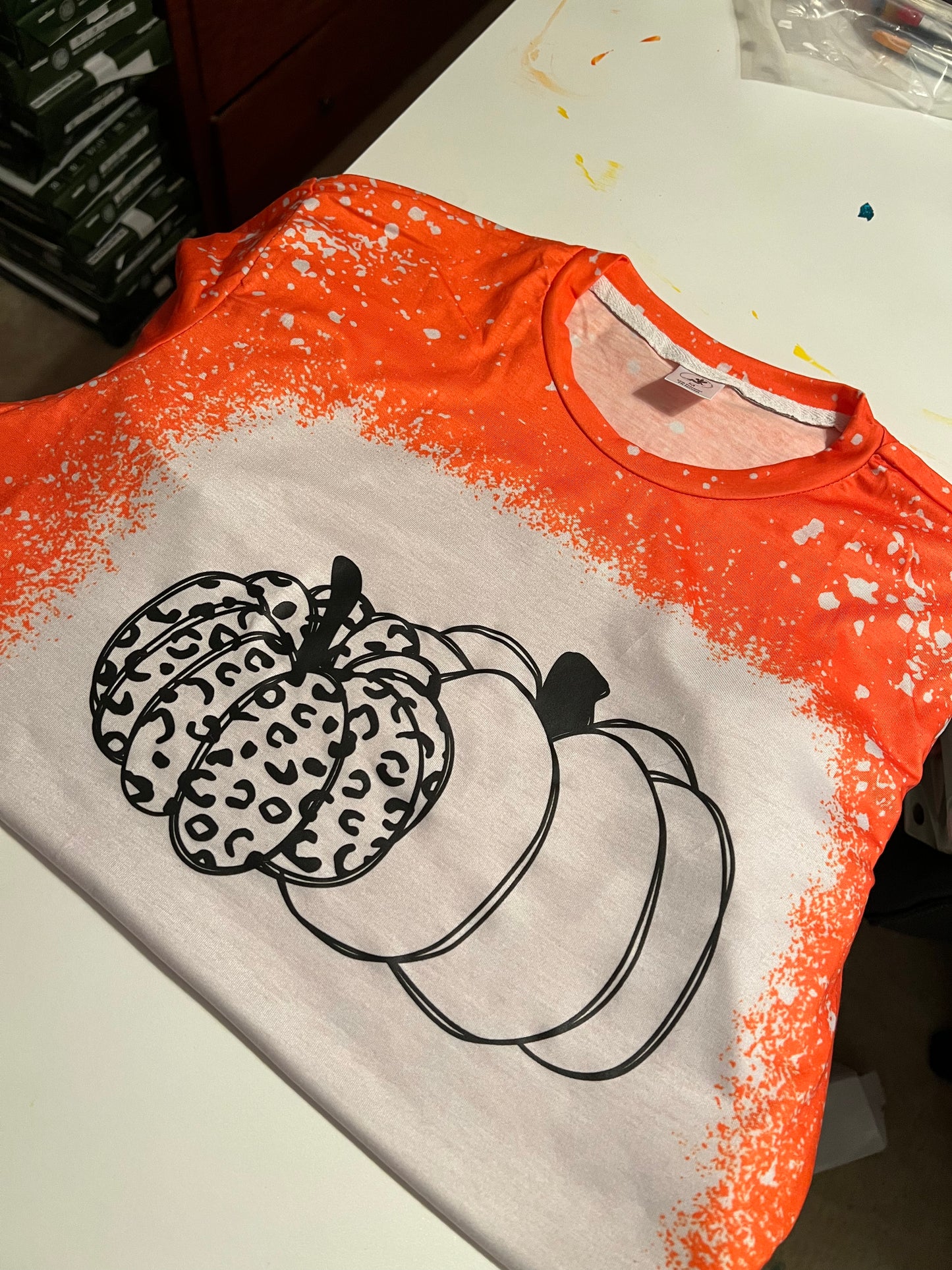 Pumpkin Bleach Shirt