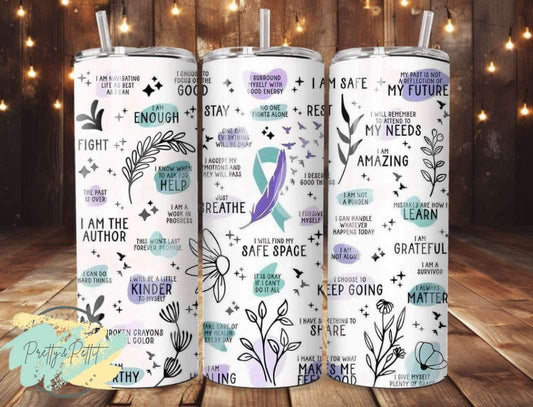 Suicide Awareness Tumbler Print 2